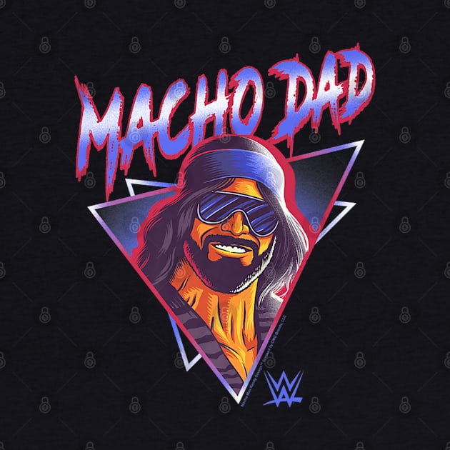 Macho Man Dad Randy Savage Vintage Portrait by Holman